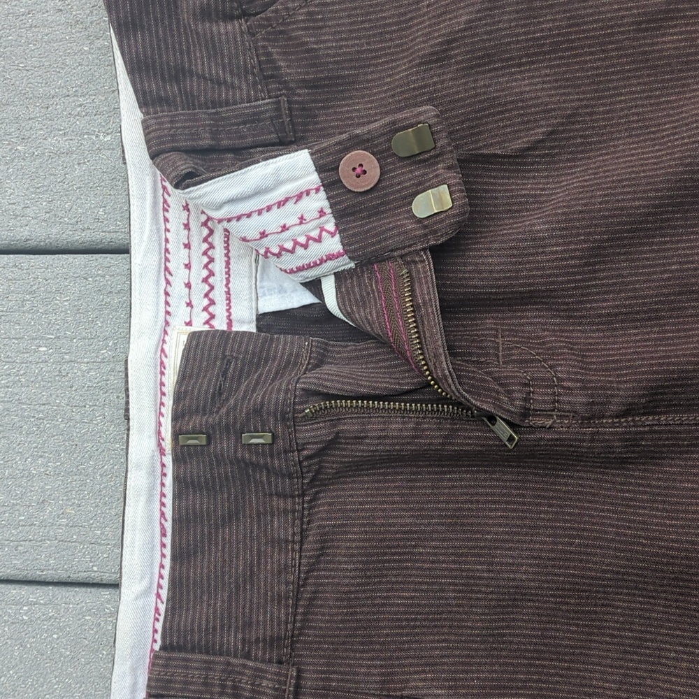 American Eagle Y2K Pinstripe Skirt - Picture 3 of 10